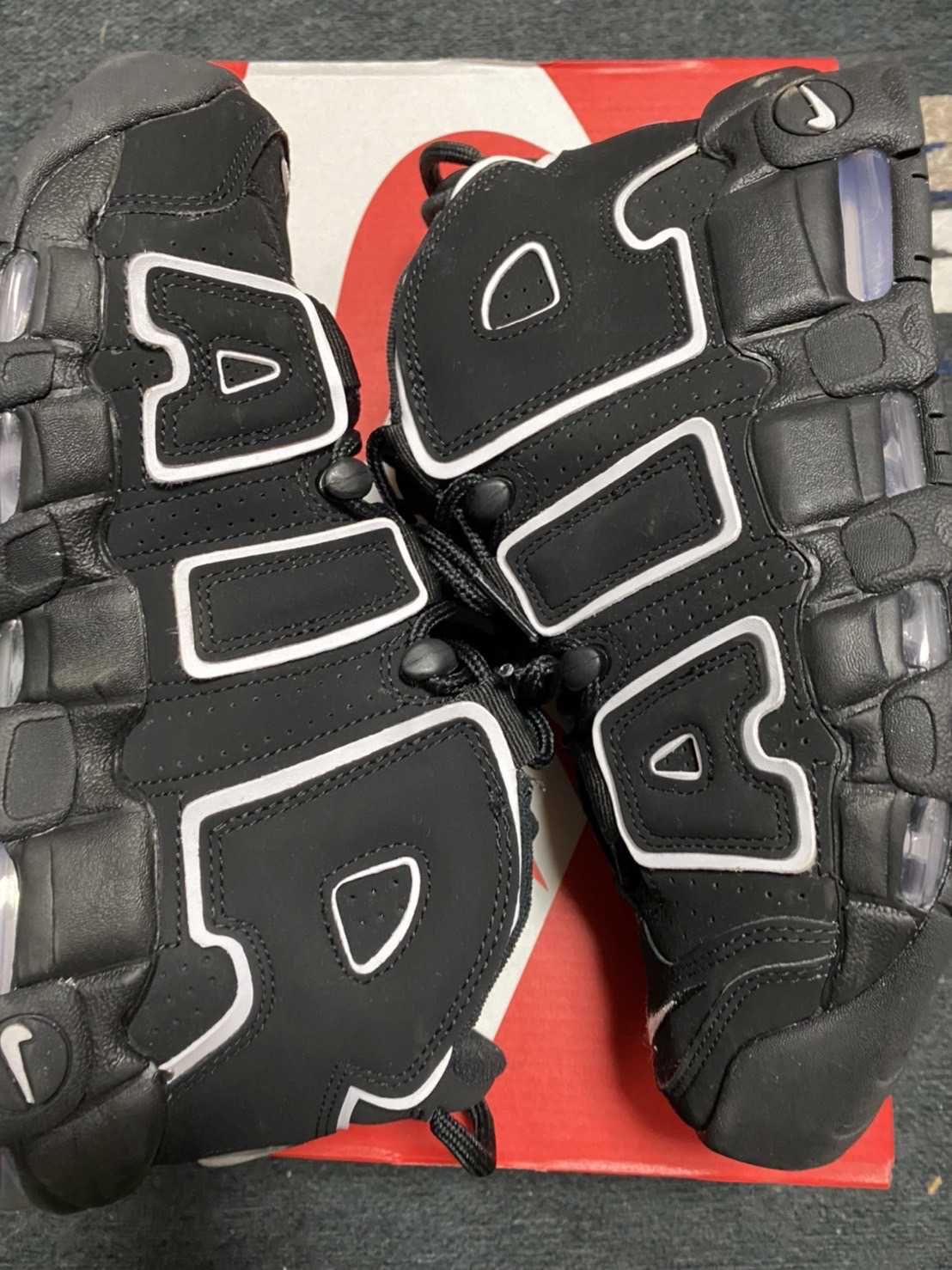 Nike Air More Uptempo "Black/White"(2020)