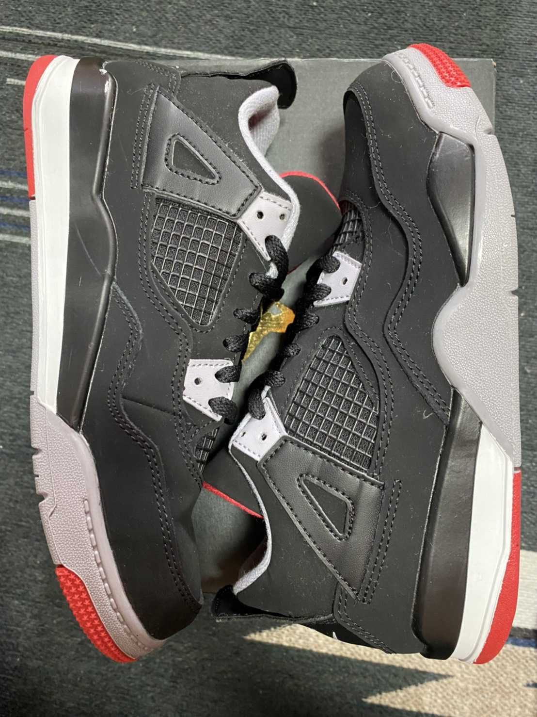 Nike PS Air Jordan 4 Retro "Bred" (2019)