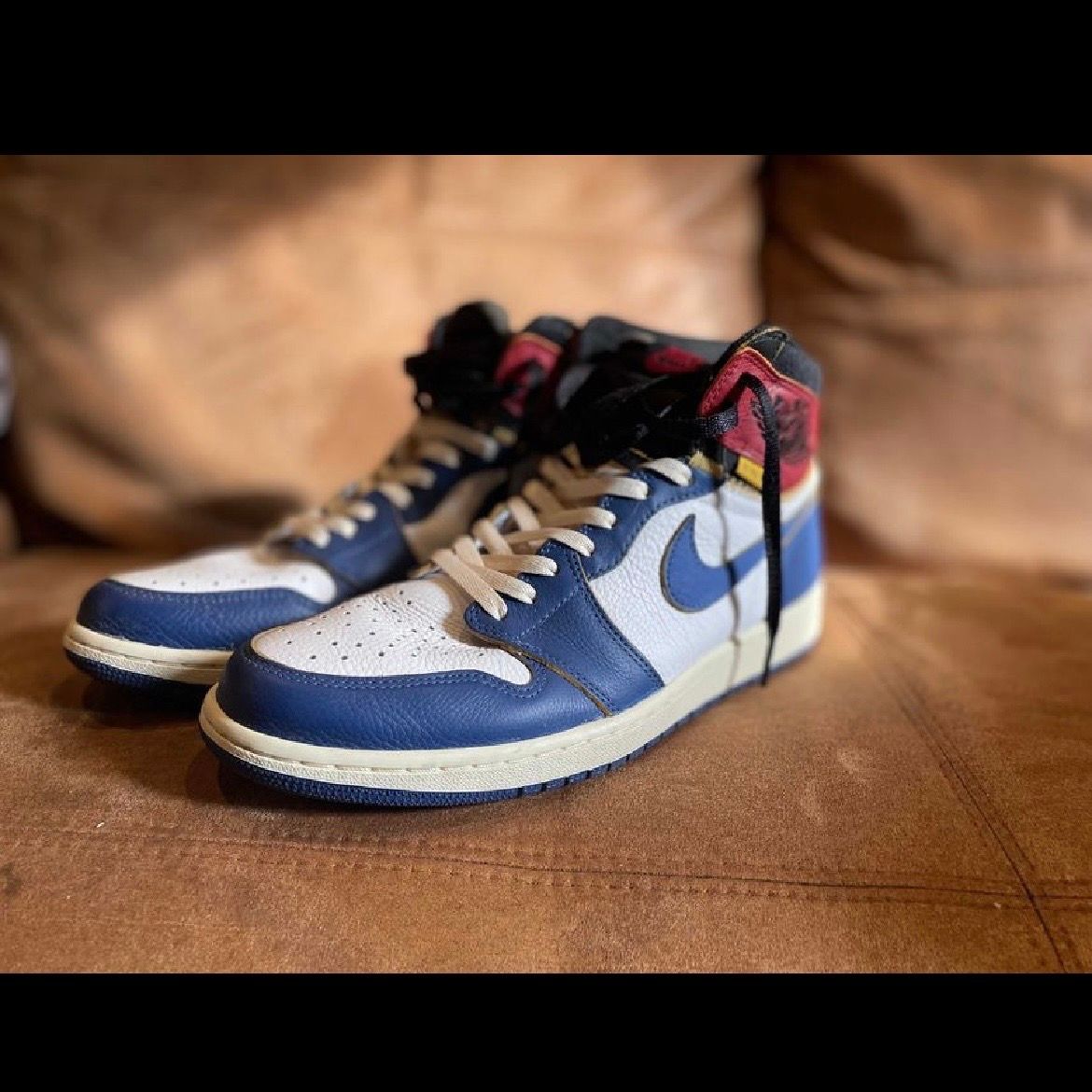 Union × Nike Air Jordan 1 Retro High OG NRG "Storm Blue/Varsity Red"
