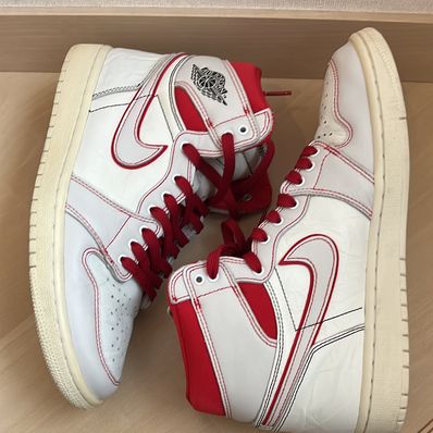 Nike Air Jordan 1 Retro High OG "Sail/University Red"