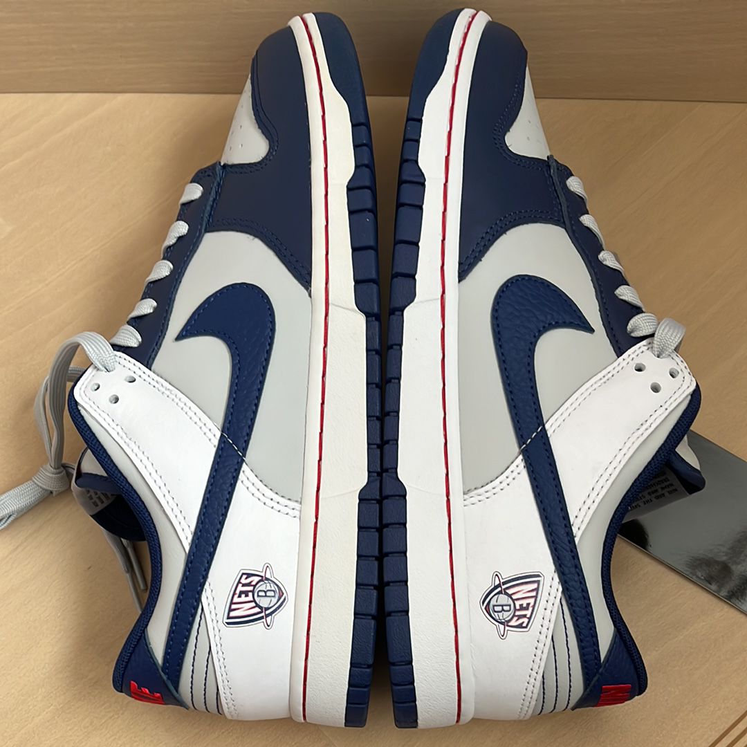 NBA × Nike Dunk Low EMB 75th Anniversary "Nets"