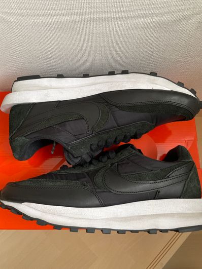 sacai × Nike LDV Waffle "Triple Black"