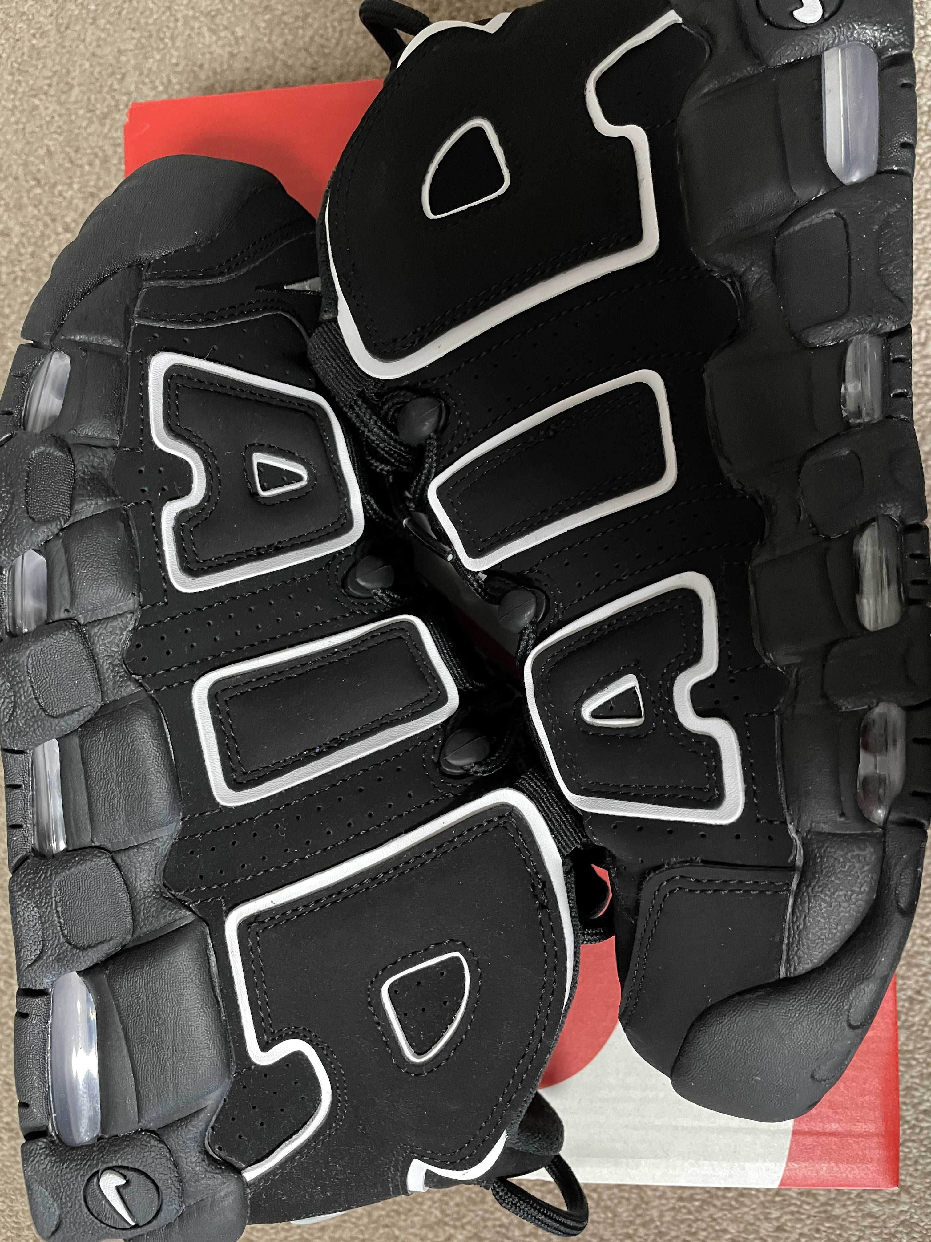Nike Air More Uptempo "Black/White"(2020)