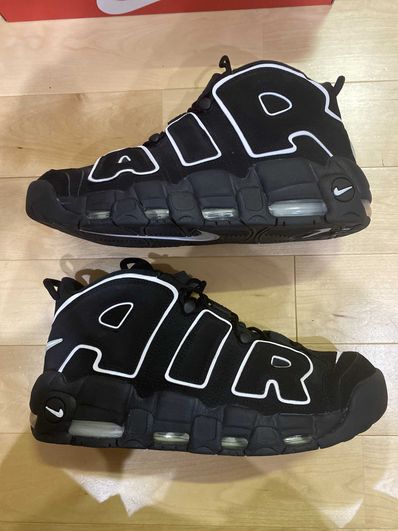 NIKE AIR MORE UPTEMPO "BLACK/WHITE"(2016)