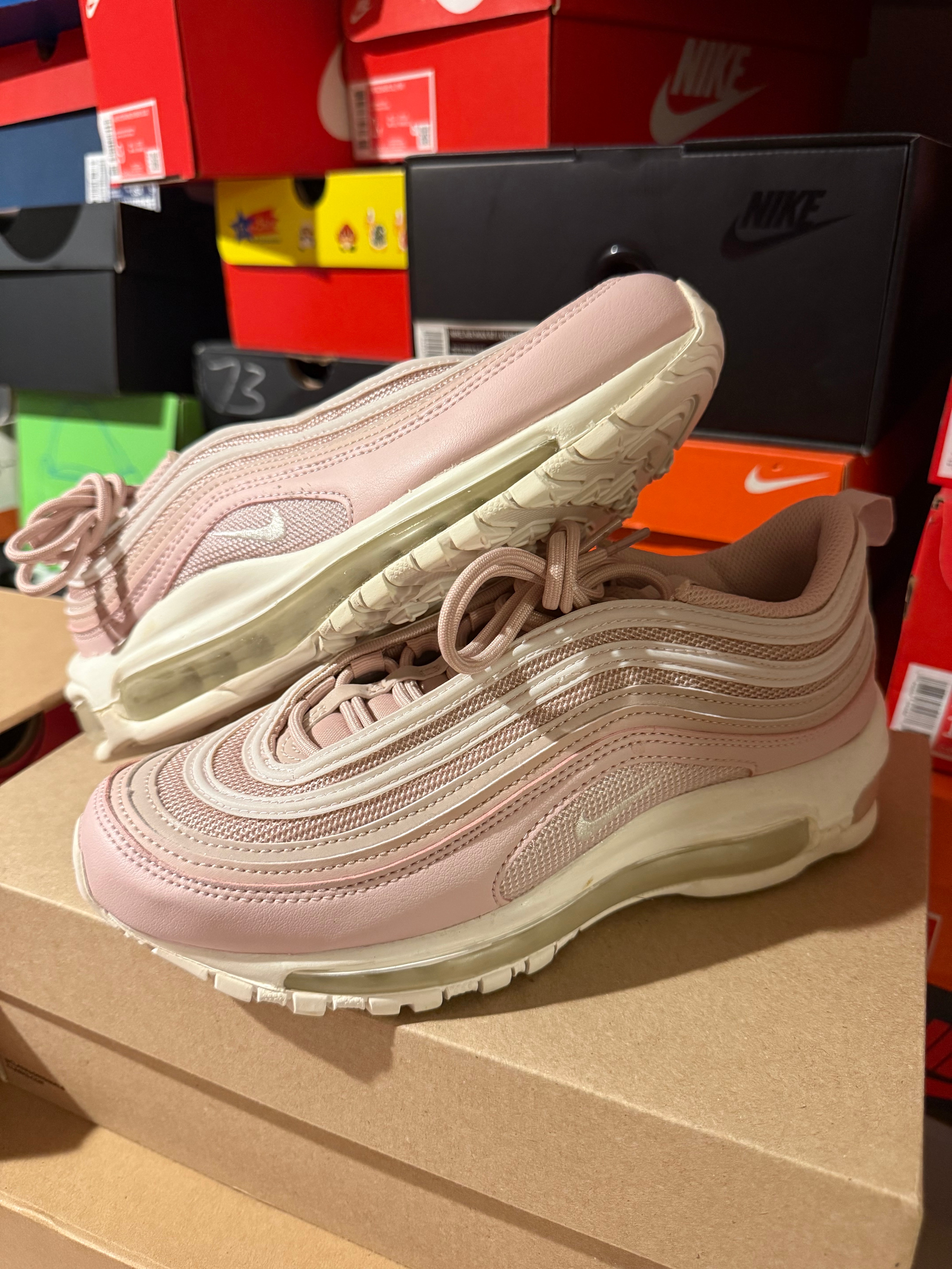 Nike Women's Air Max 97 "Pink Oxford/Summit White"