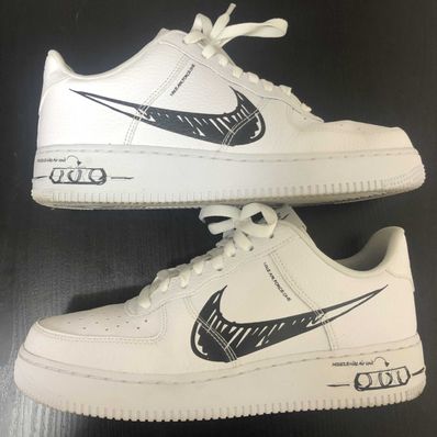 Nike Air Force 1 Low LV8 Utility "Black Sketch"