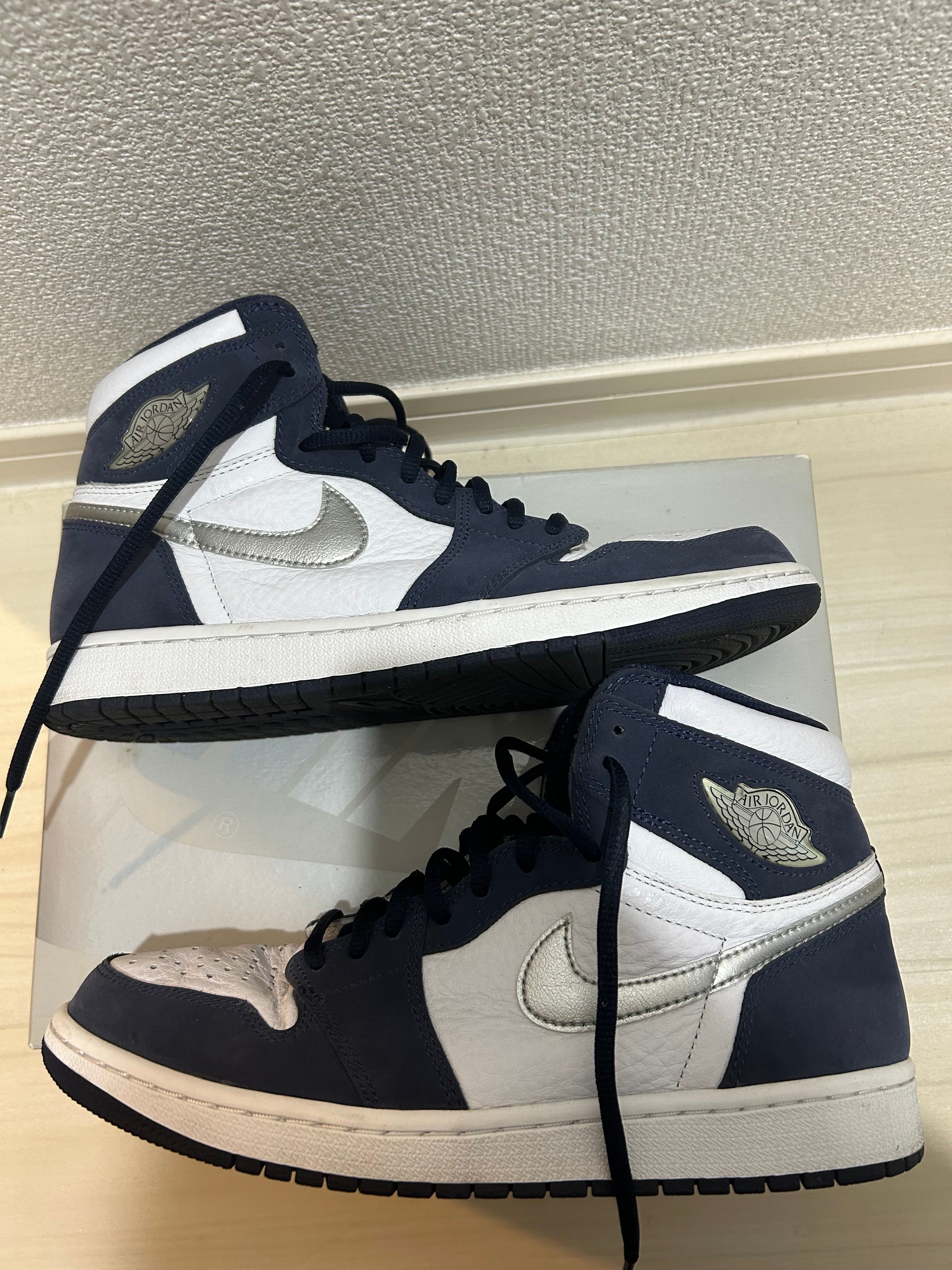 Nike Air Jordan 1 High OG CO.JP "White/Midnight Navy" (2020)(ブリーフケースなし)