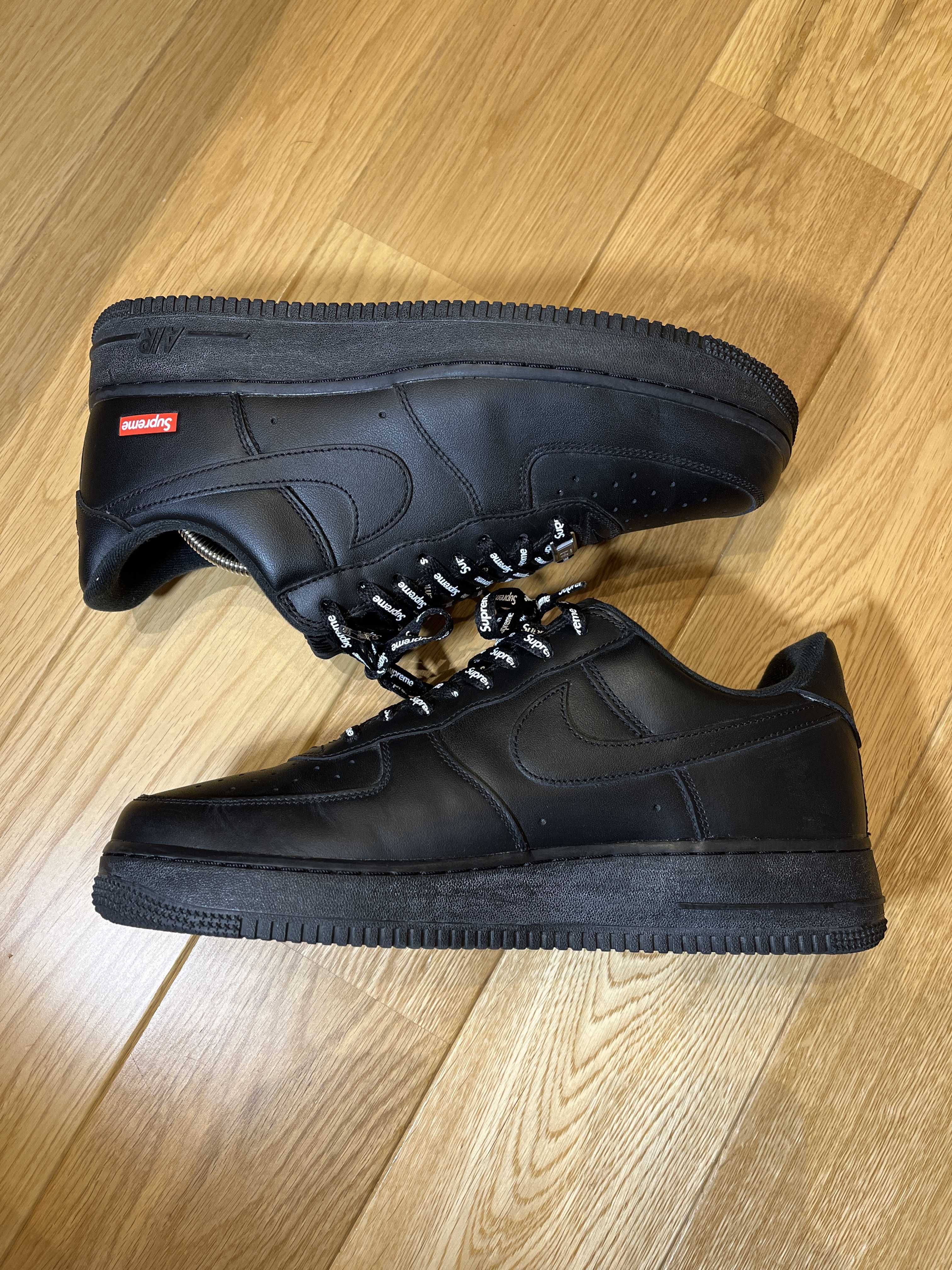 Supreme × Nike Air Force 1 Low "Black"