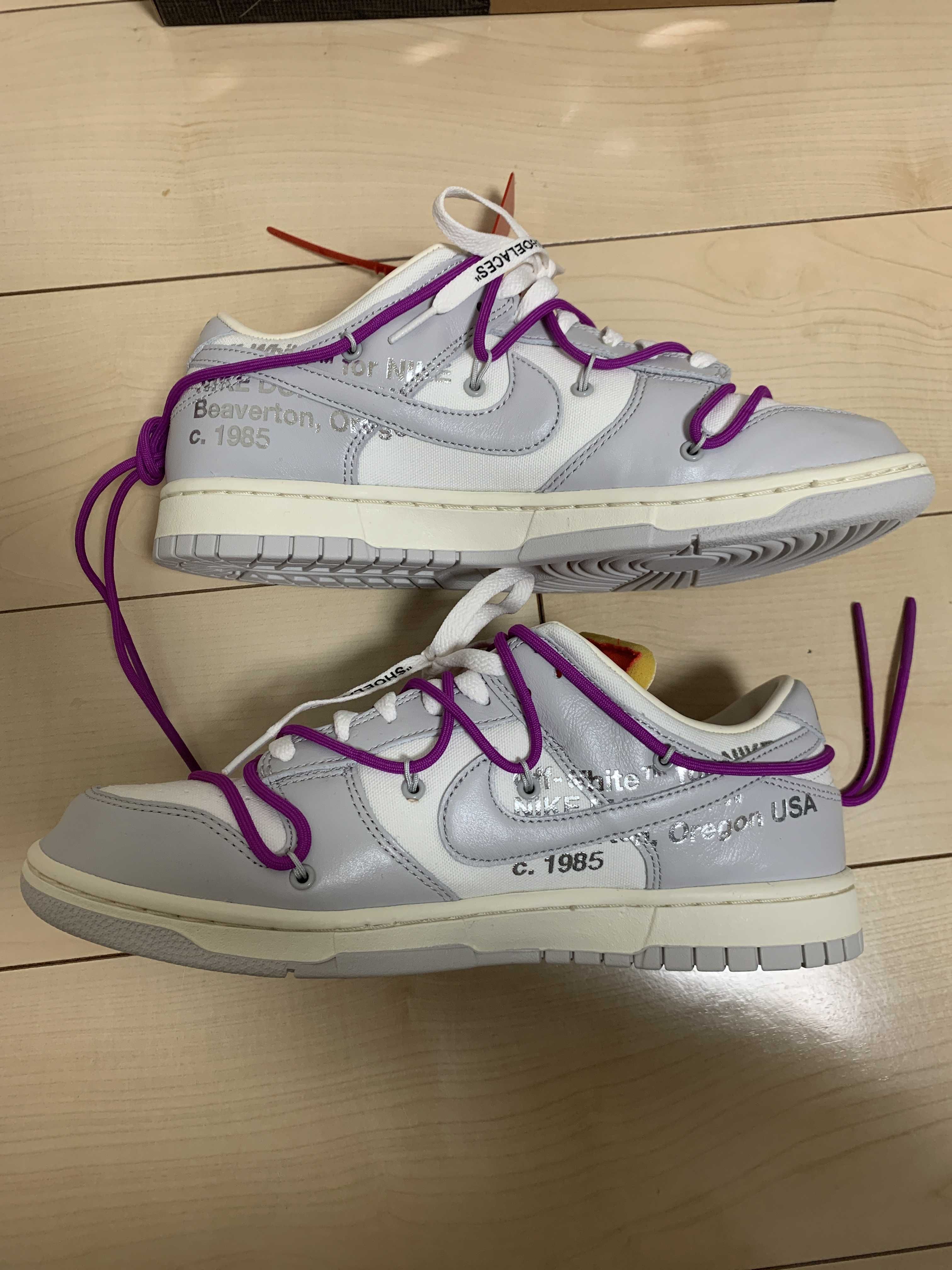 Off-White × Nike Dunk Low 1 of 50 "Lot.45"