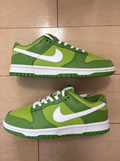 Nike Dunk Low "Chlorophyll/White/Vivid Green"