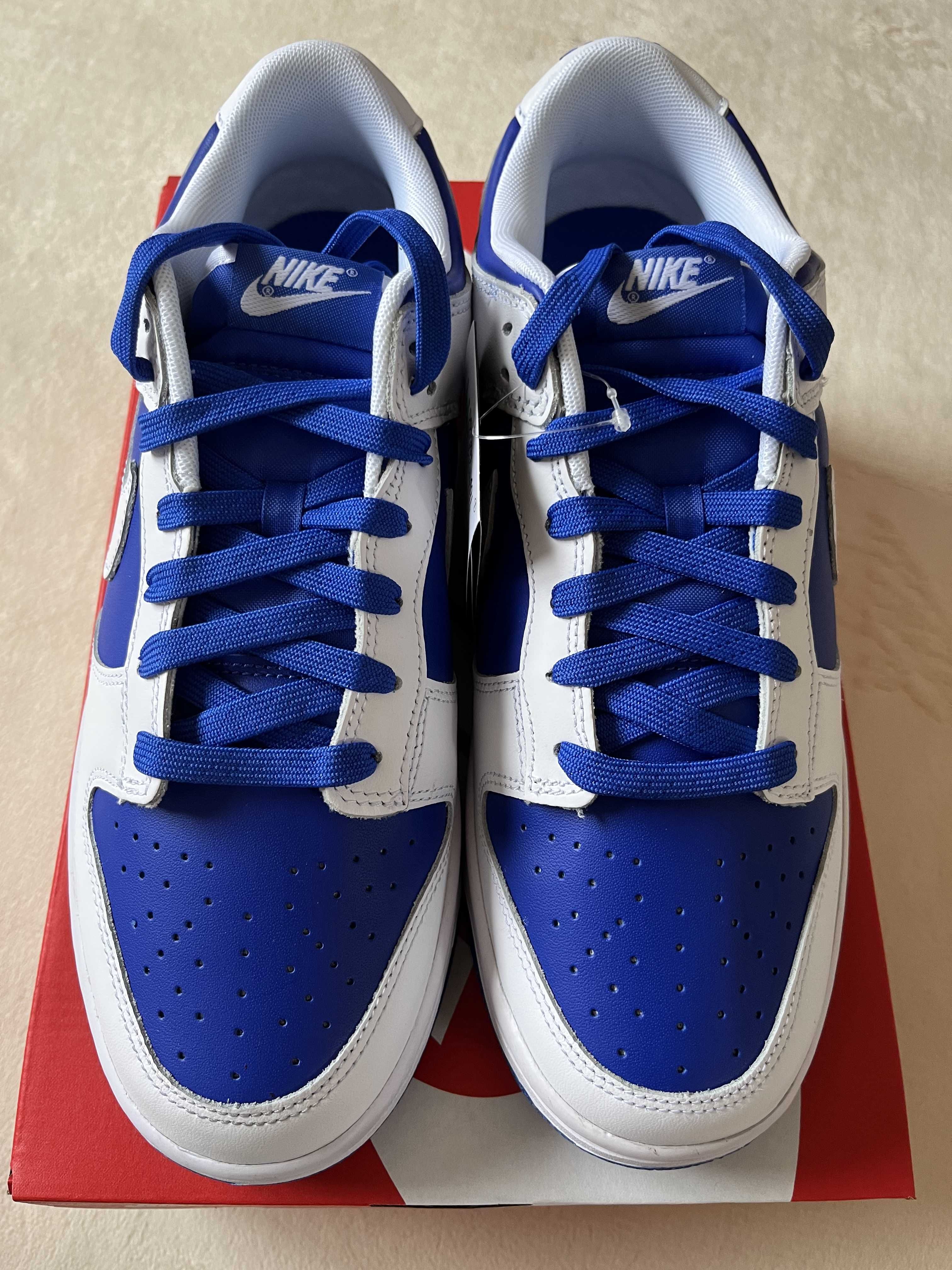 Nike Dunk Low Retro "Racer Blue and White"