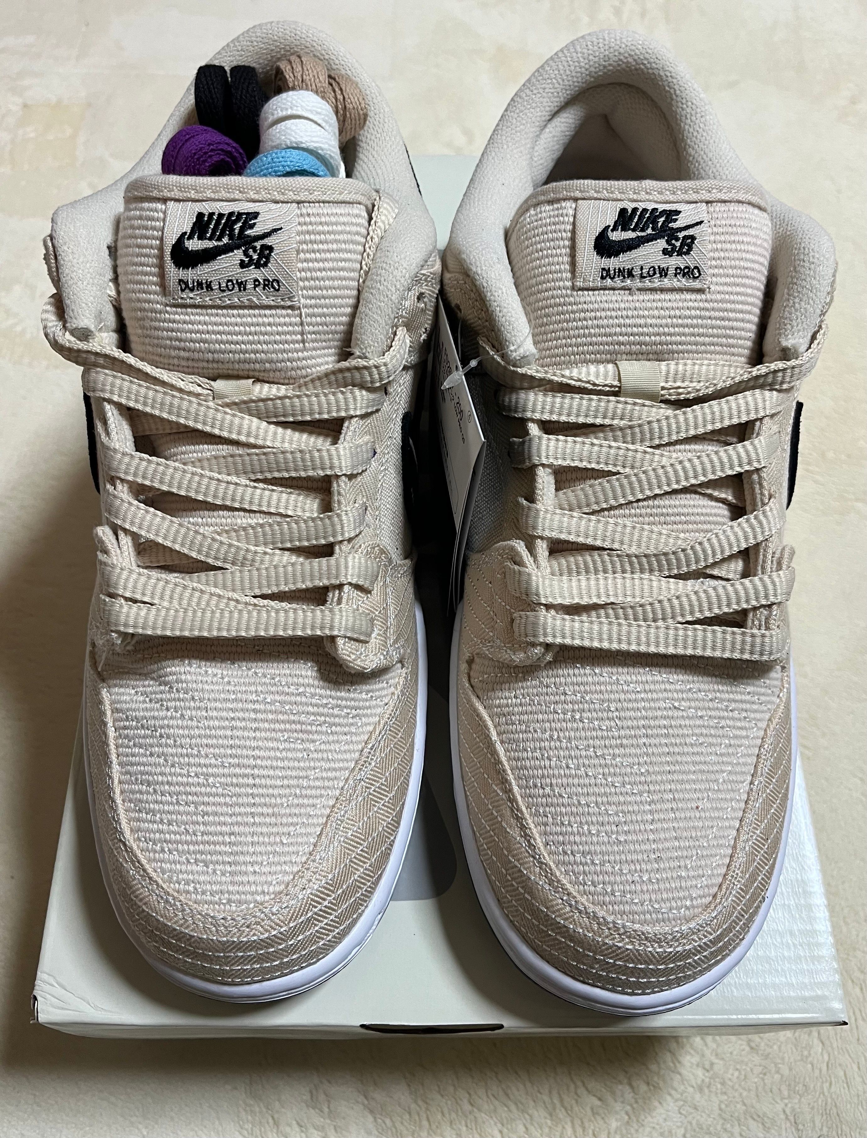 Albino & Preto × Nike SB Dunk Low Pro QS "Pearl White"