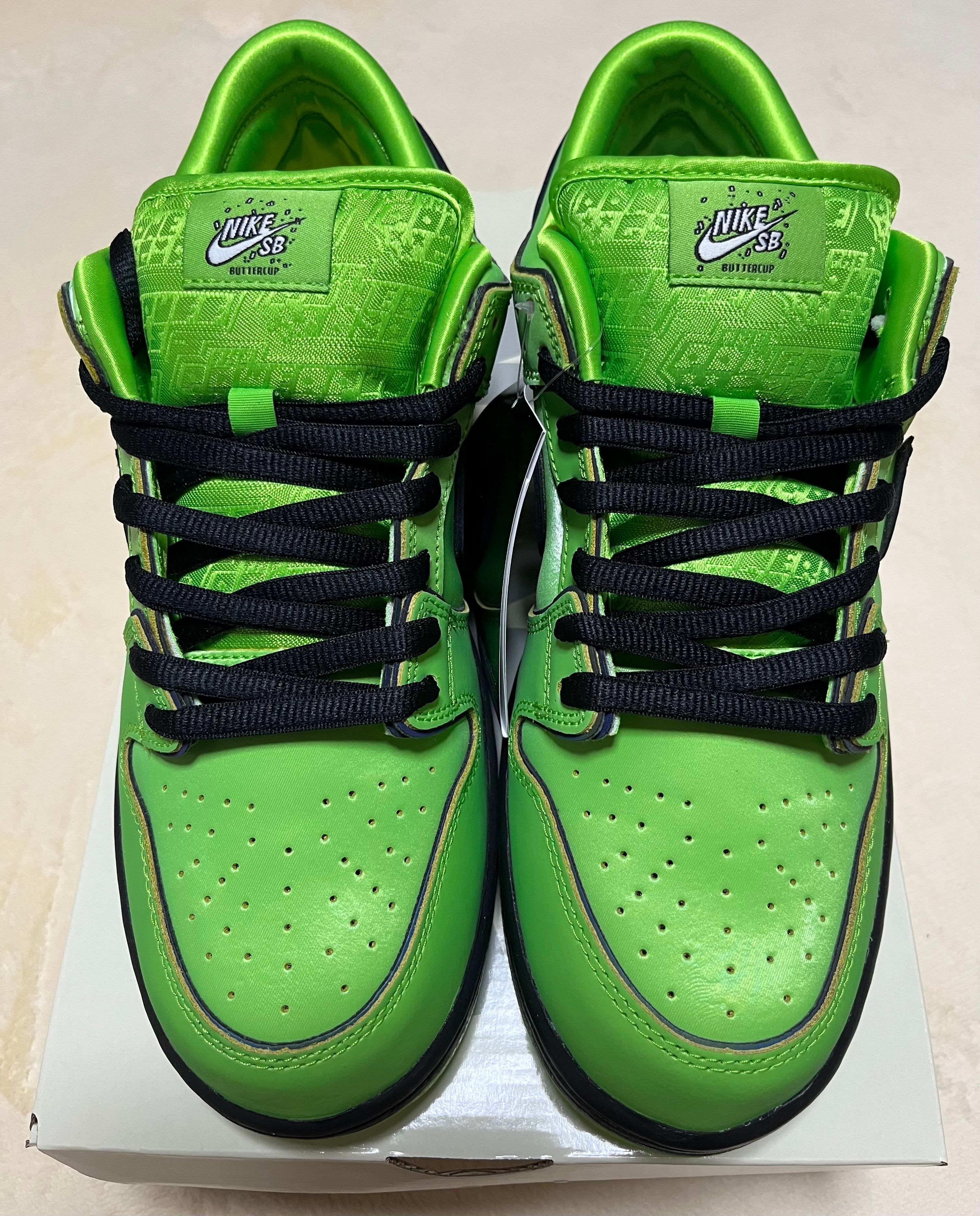 The Powerpuff Girls × Nike SB Dunk Low Pro QS "Buttercup"