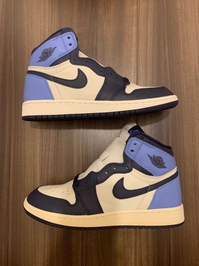 Nike GS Air Jordan 1 Retro High "Obsidian/University Blue"