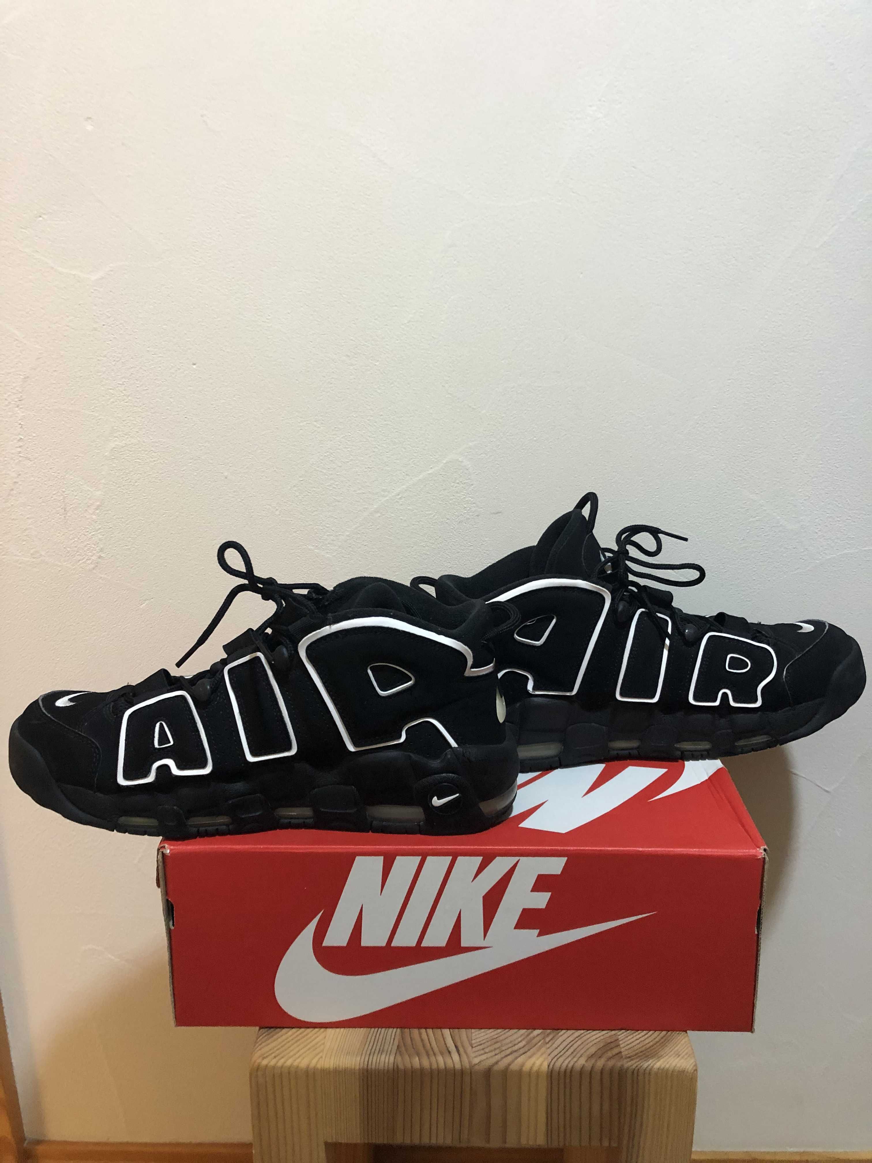 NIKE AIR MORE UPTEMPO "BLACK/WHITE"(2016)