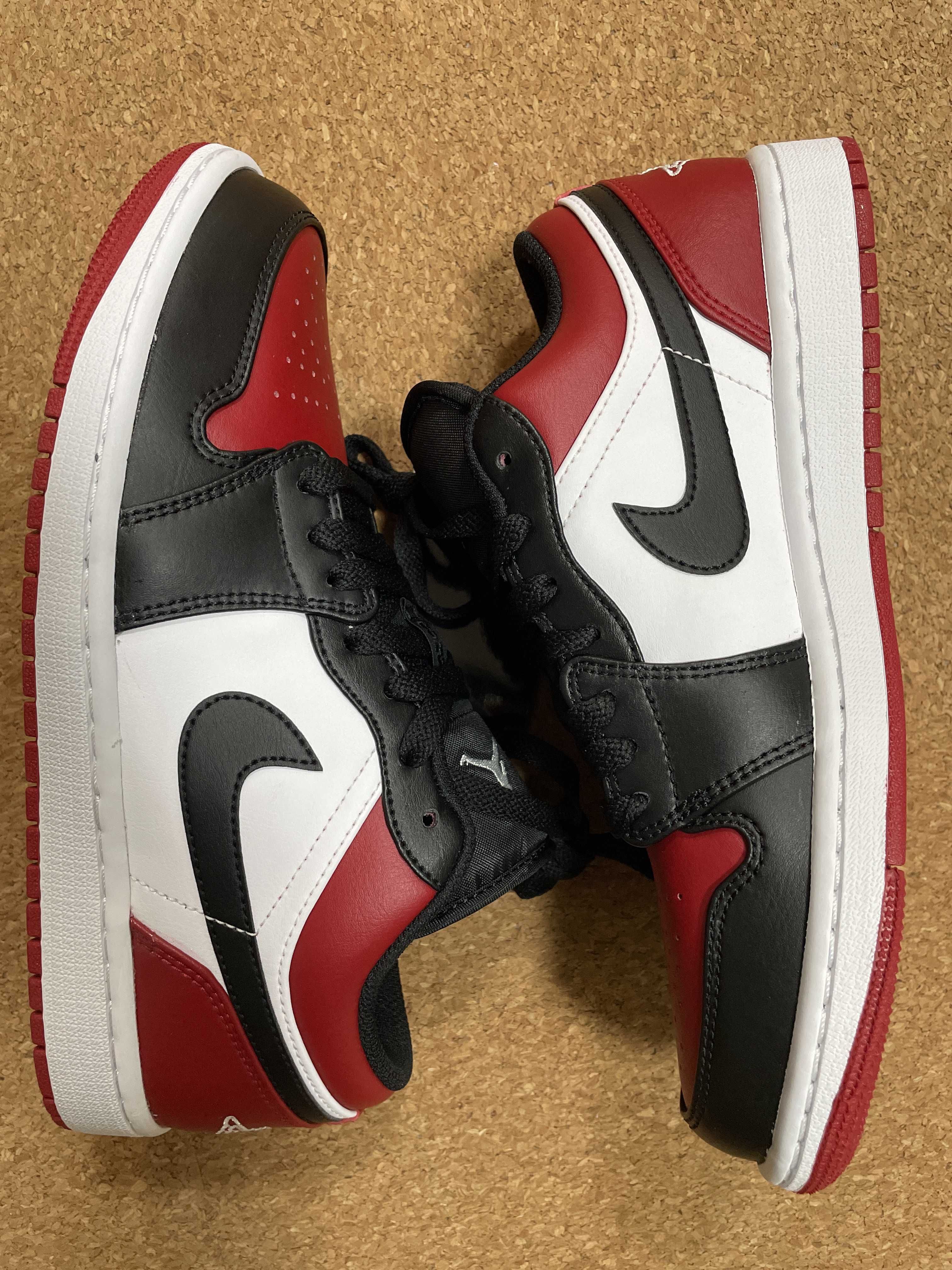 Nike Air Jordan 1 Low "Bred Toe"