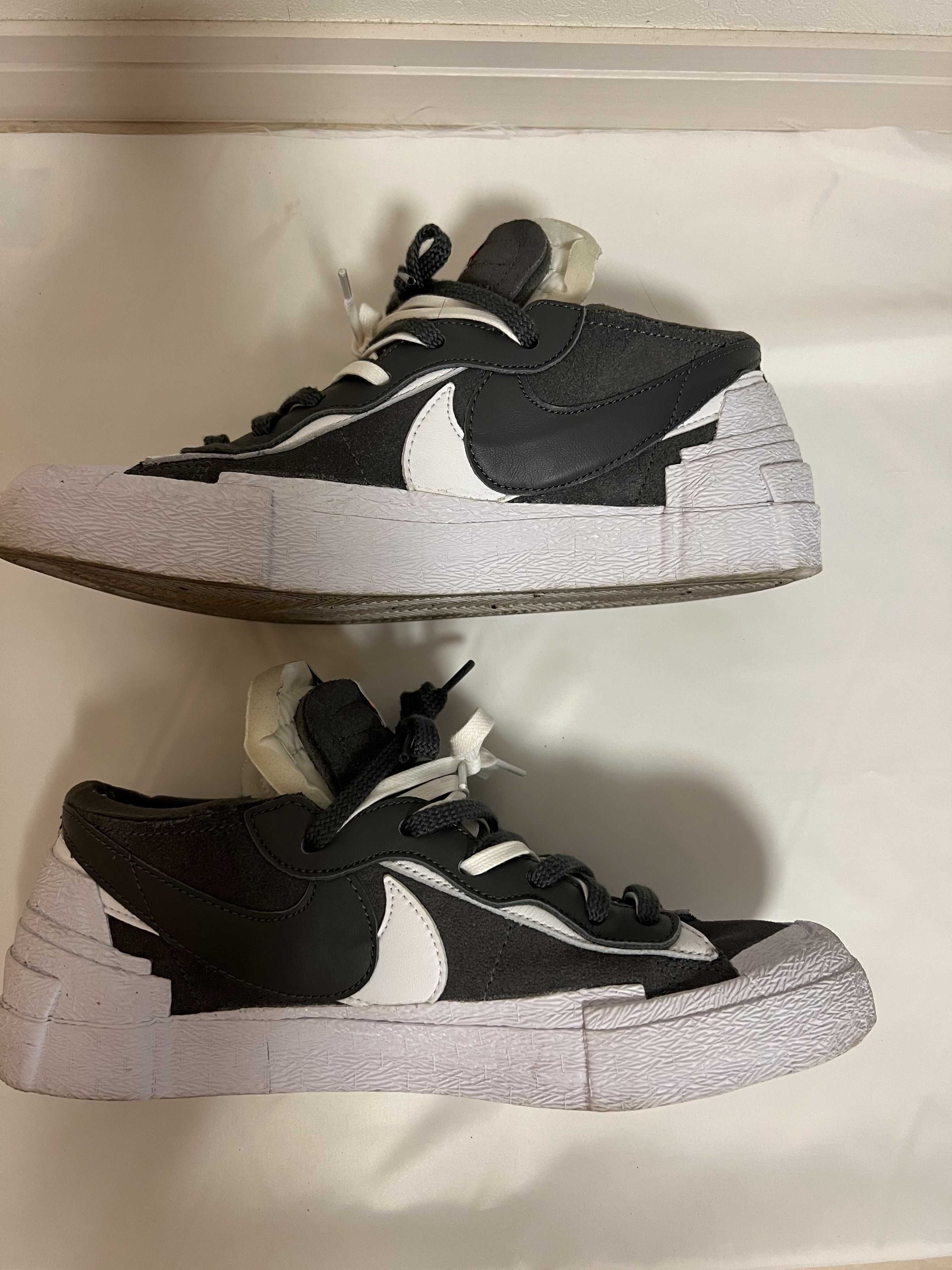 Sacai × Nike Blazer Low "Iron Grey"