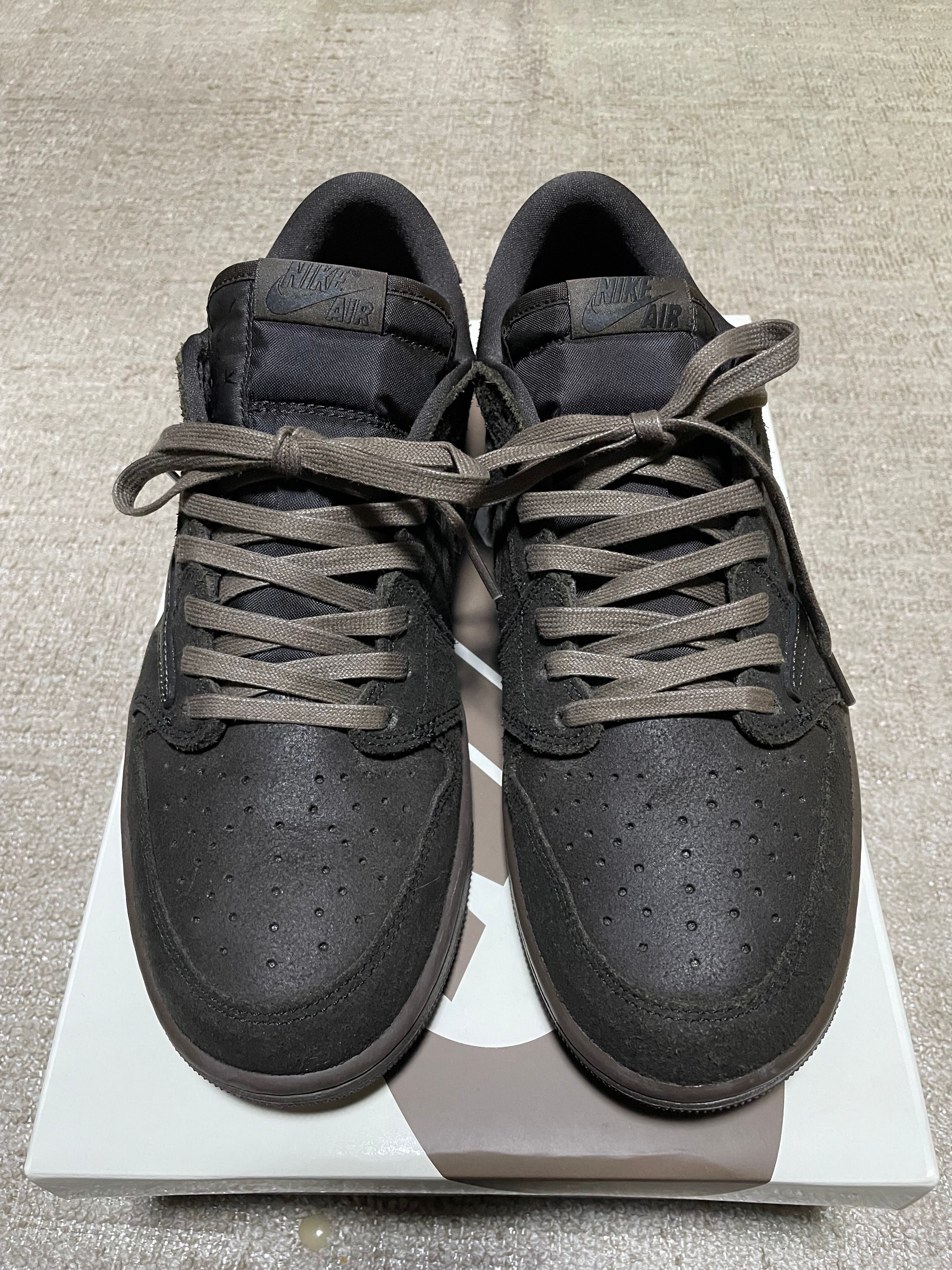 Travis Scott × Nike Air Jordan 1 Low OG SP "Velvet Brown and Dark Mocha"