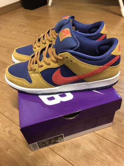 Nike SB Dunk Low Pro "Wheat and Purple"