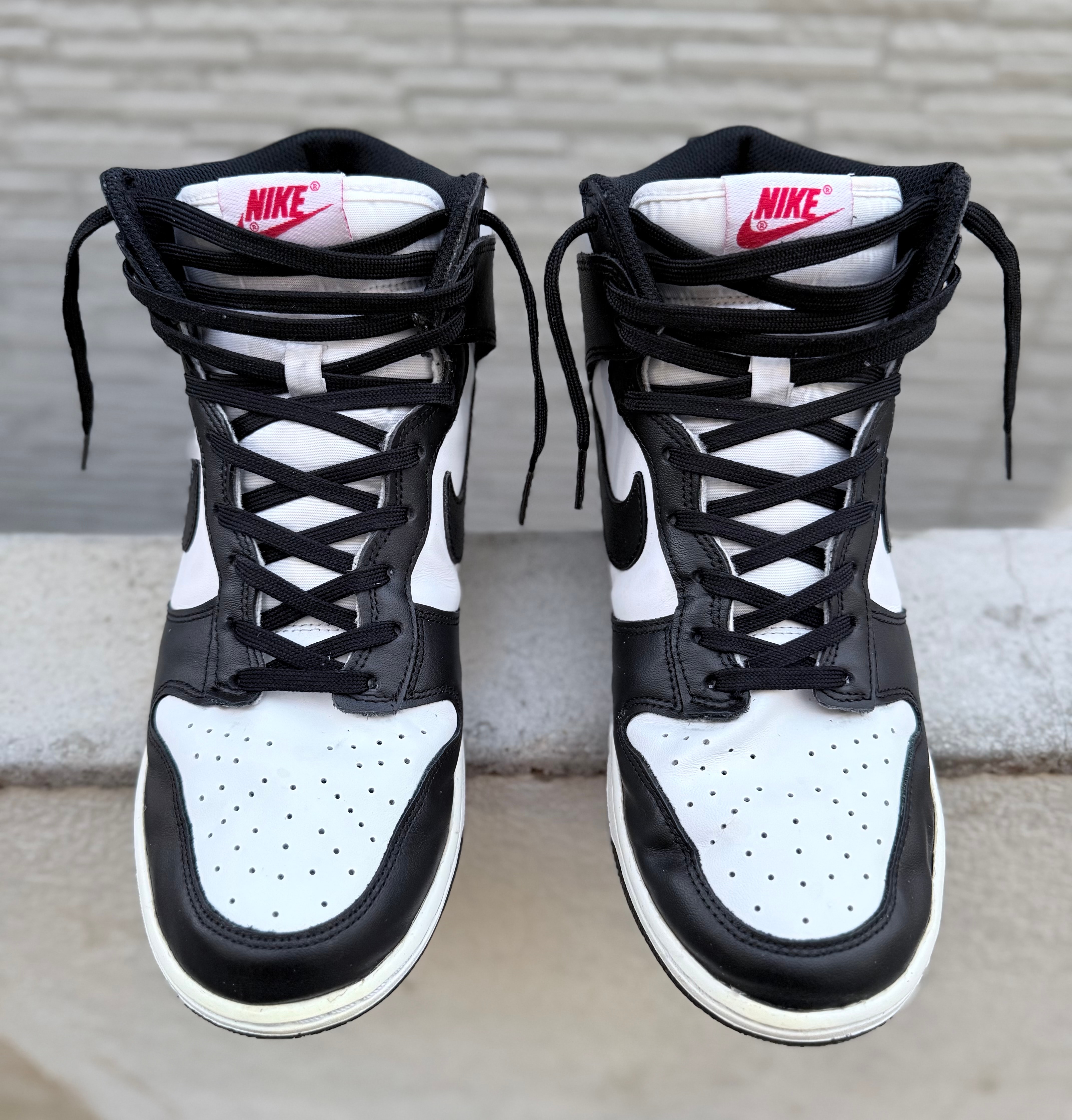 Nike Women's Dunk High "Black and White"