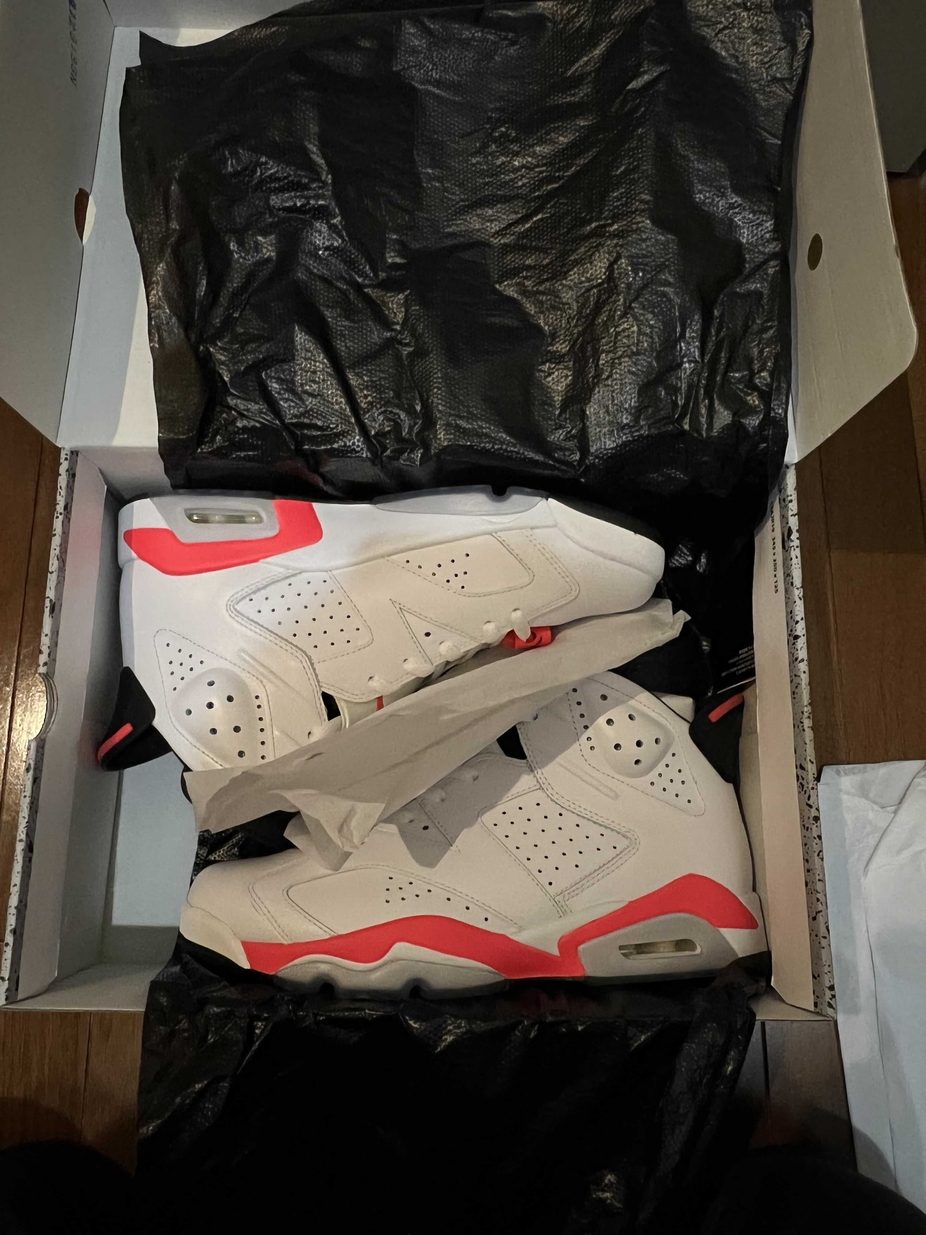 Nike Air Jordan 6 Retro "White / Infra Red" (2014)