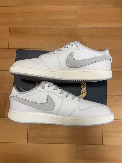 UNION × Nike Air Jordan 1 Low KO "White Canvas"