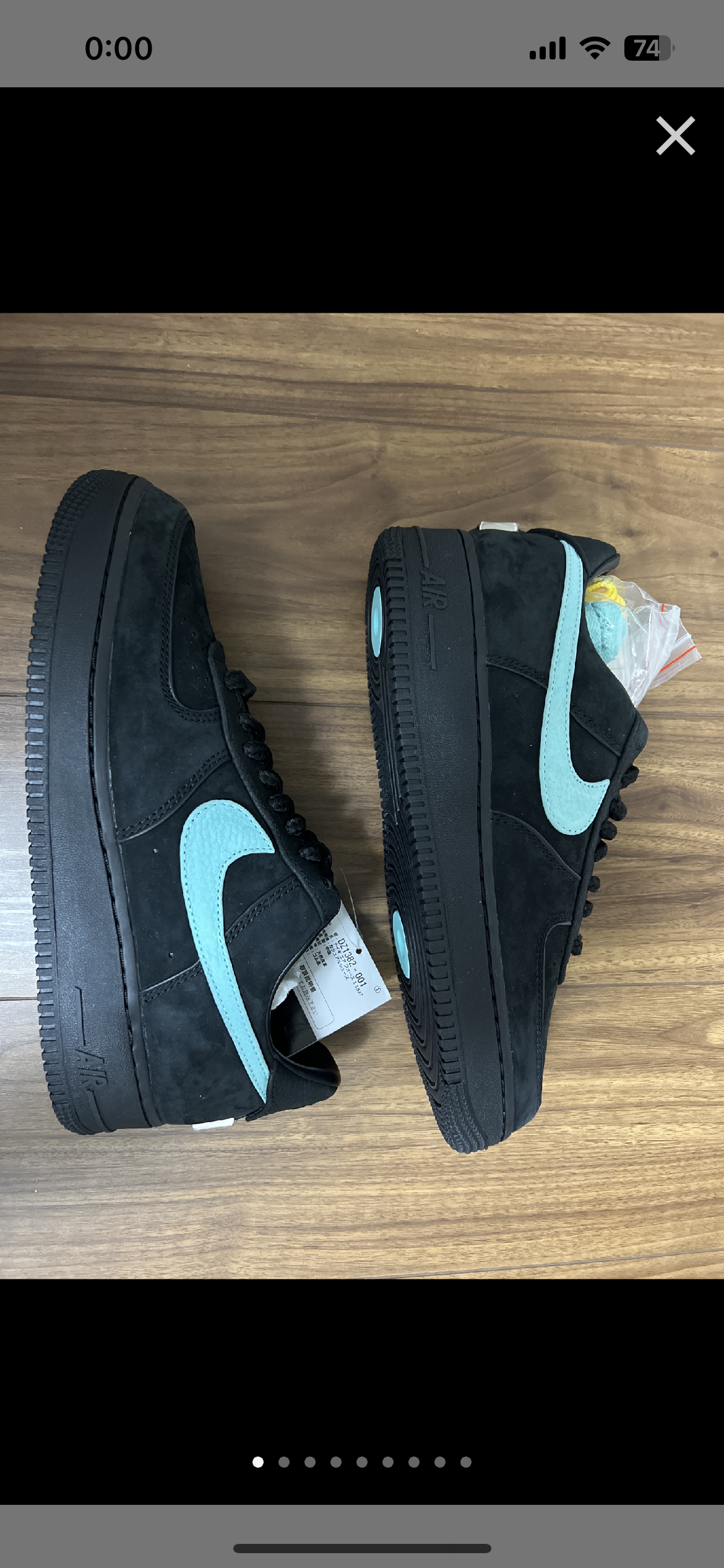 Tiffany & Co. × Nike Air Force 1 Low "1837"
