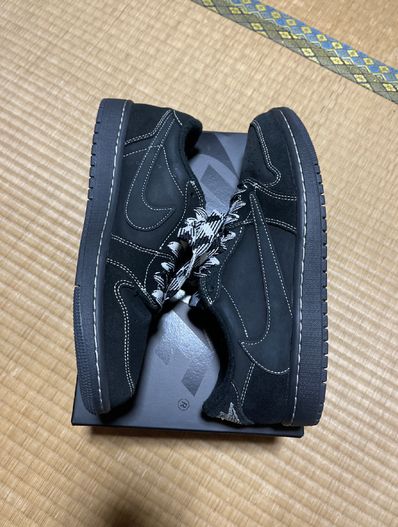 Travis Scott × Nike Air Jordan 1 Low OG SP "Black Phantom"
