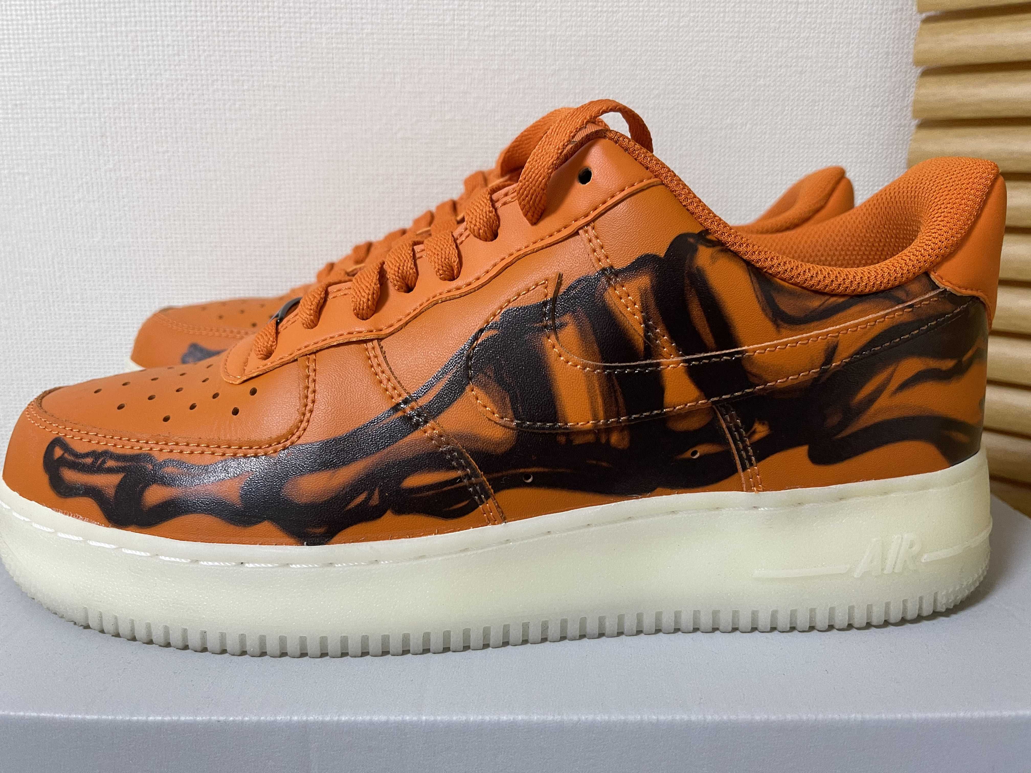 Nike Air Force 1 Low "Orange Skelton"