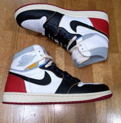 UNION × Nike Air Jordan 1 Retro High OG NRG "Varsity Red/Wolf Grey"