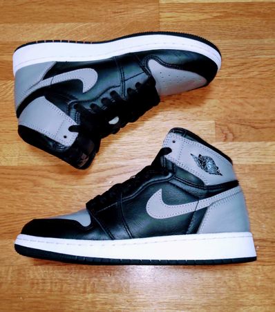 Nike GS Air Jordan 1 Retro High OG BG "Shadow" (2018)