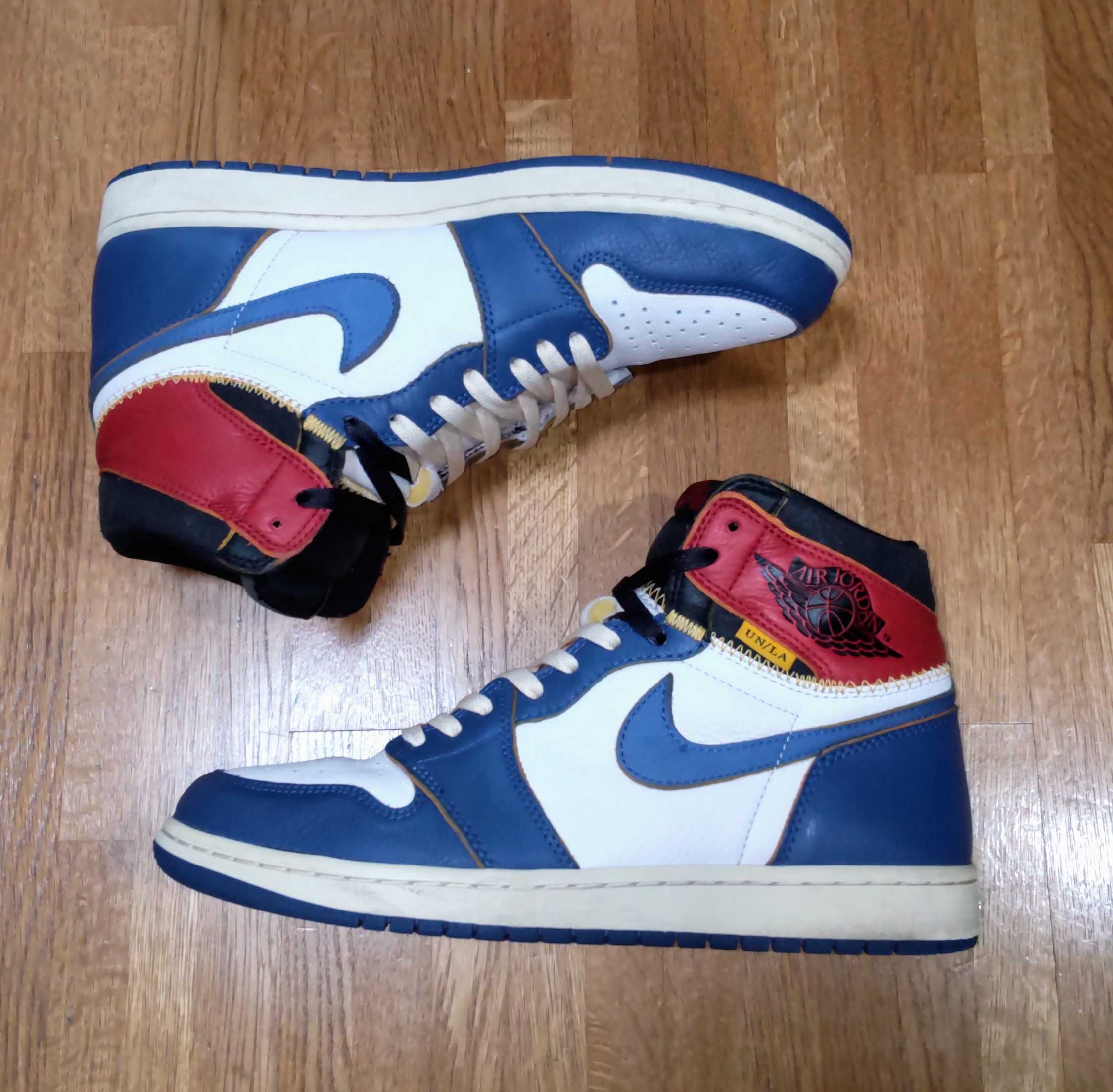Union × Nike Air Jordan 1 Retro High OG NRG "Storm Blue/Varsity Red"