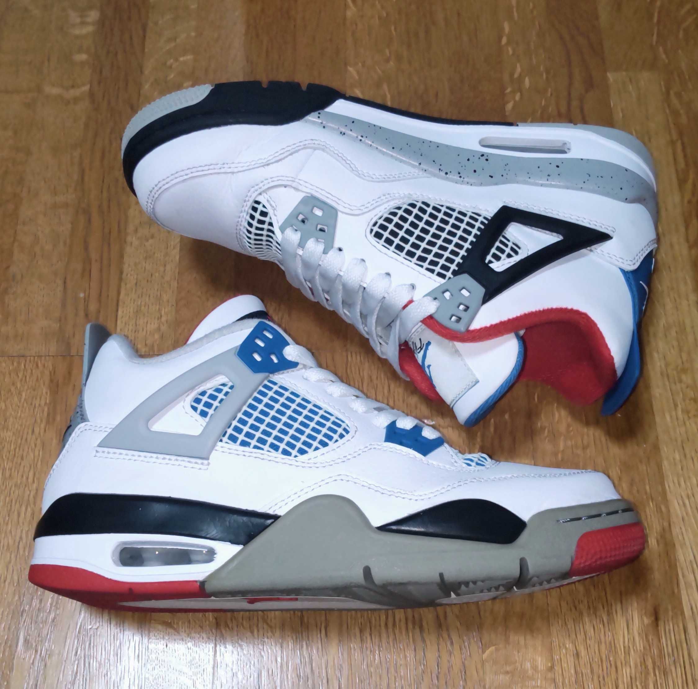 NIKE AIR JORDAN 4 GS WHAT THE 4 