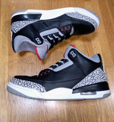 Nike Air Jordan 3 Retro OG "Black Cement" (2018)