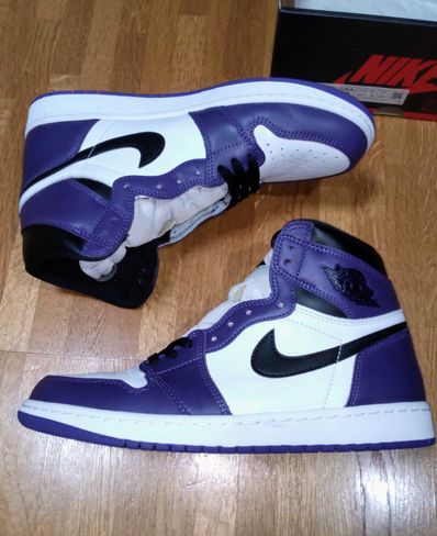 Nike Air Jordan 1 Retro High OG "Court Purple White/Black" (2020)