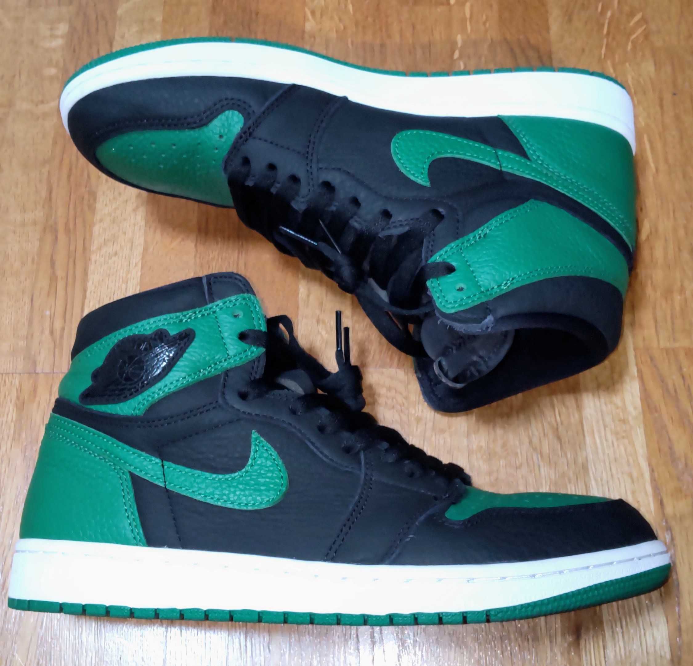 Nike Air Jordan 1 Retro High OG "Black/Pine Green" (2020)      