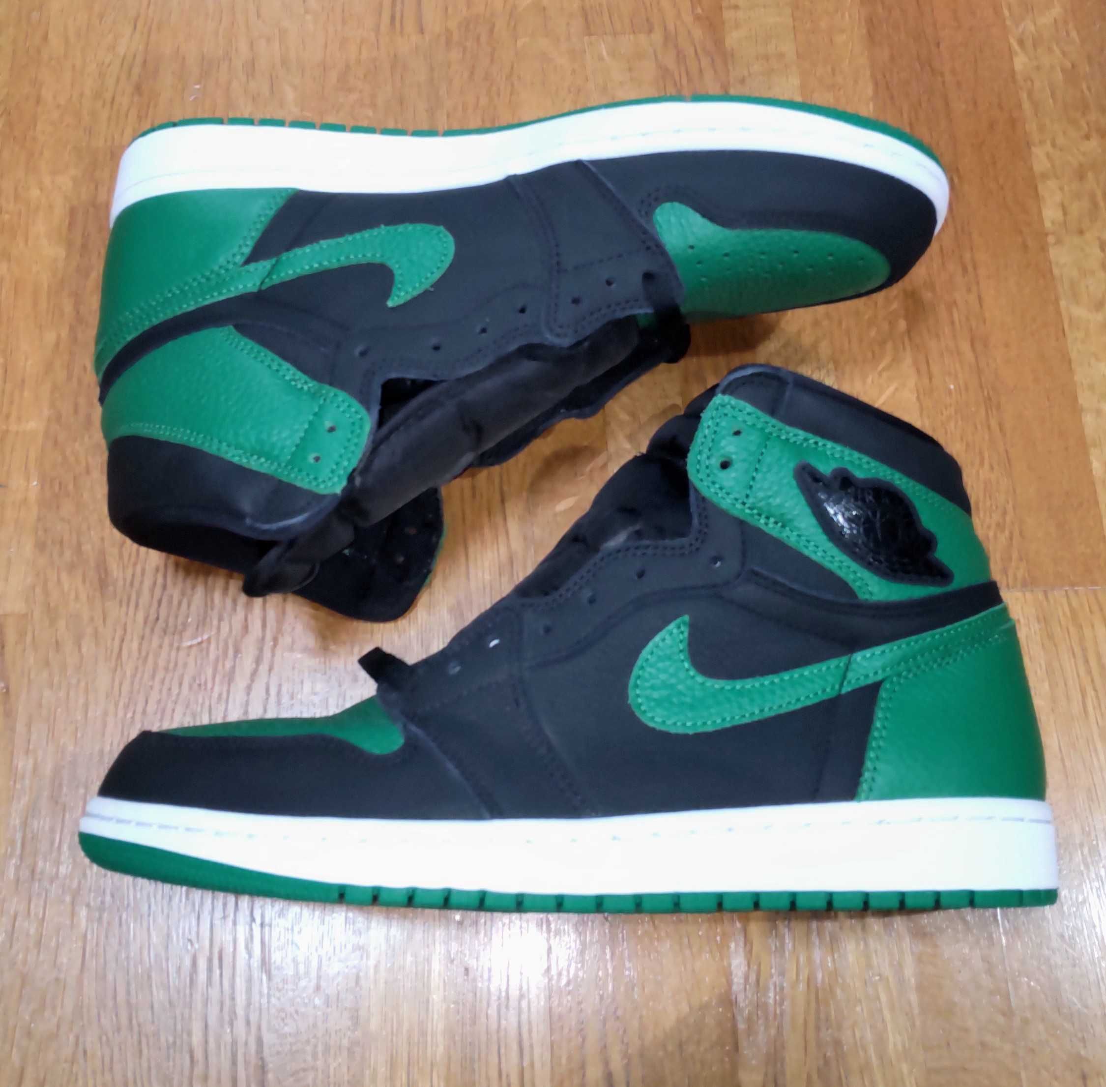 Nike Air Jordan 1 Retro High OG "Black/Pine Green" (2020)      