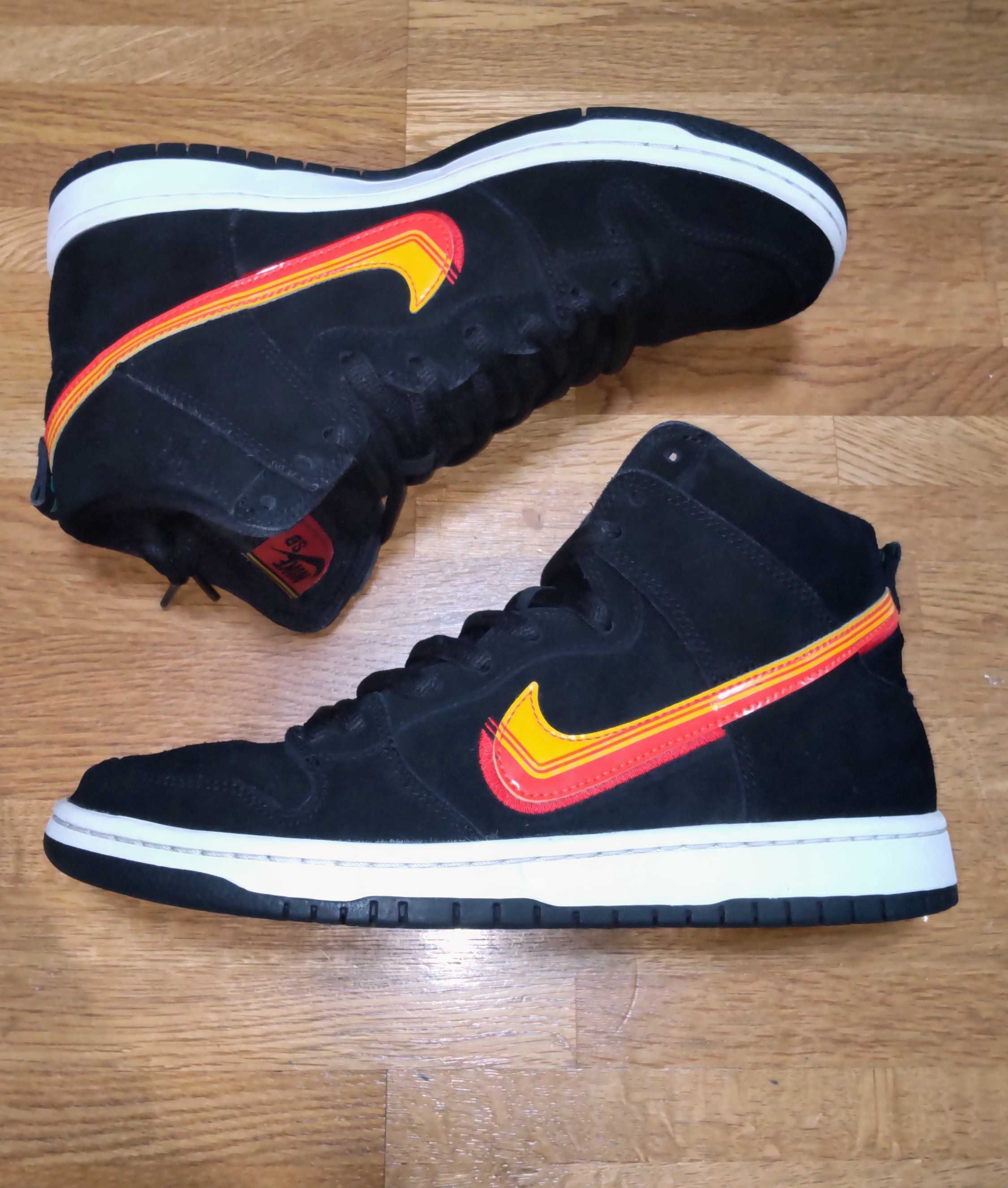 Nike SB Dunk High Pro "Black/Team Orange"