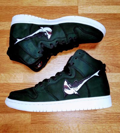 OSKI × Nike SB Shark Dunk High Pro "Black"