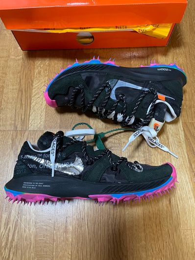 Off-White × Nike Women's Zoom Terra Kiger 5 "Black"