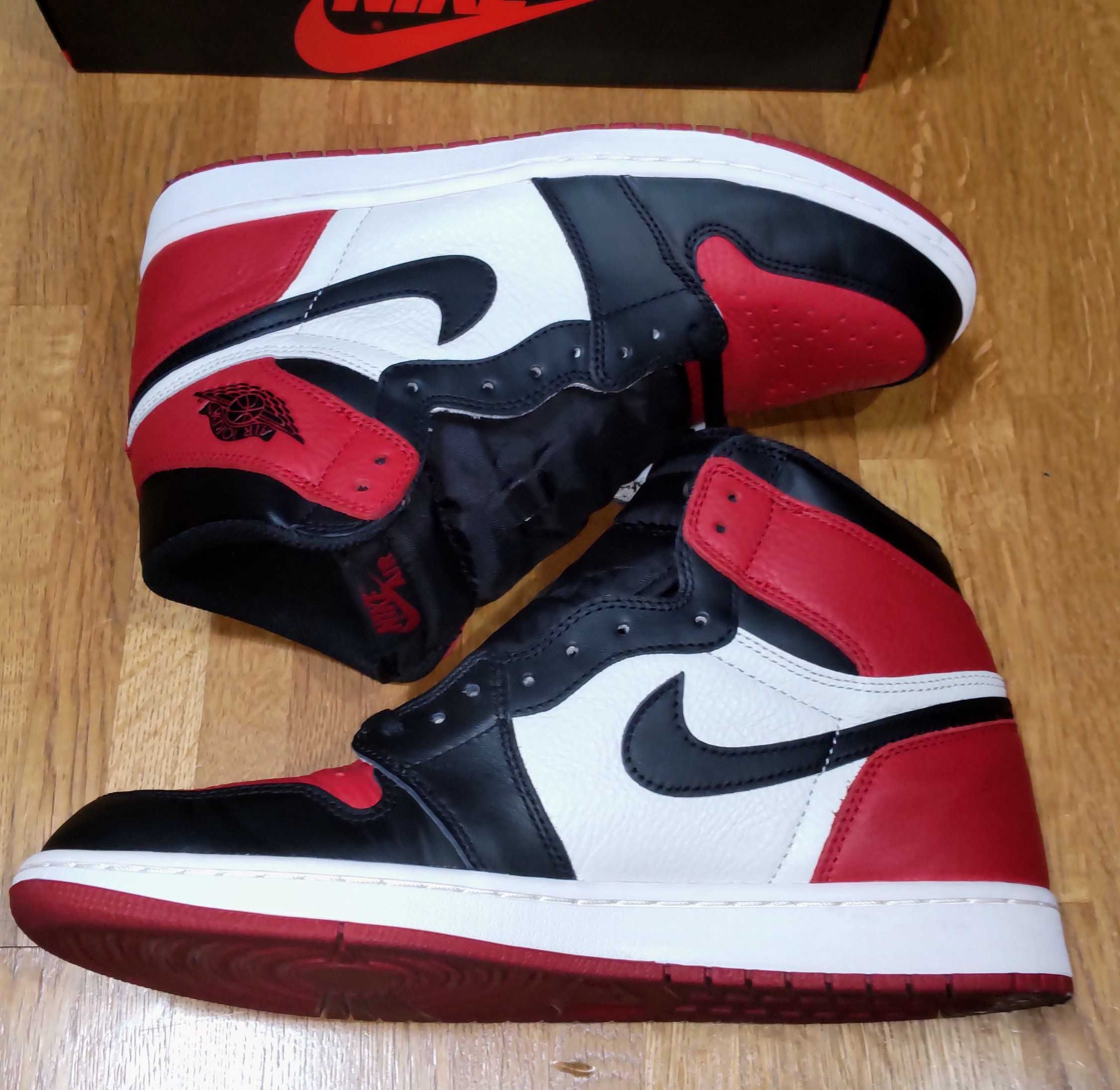 Nike Air Jordan 1 Retro High OG "Bred Toe"