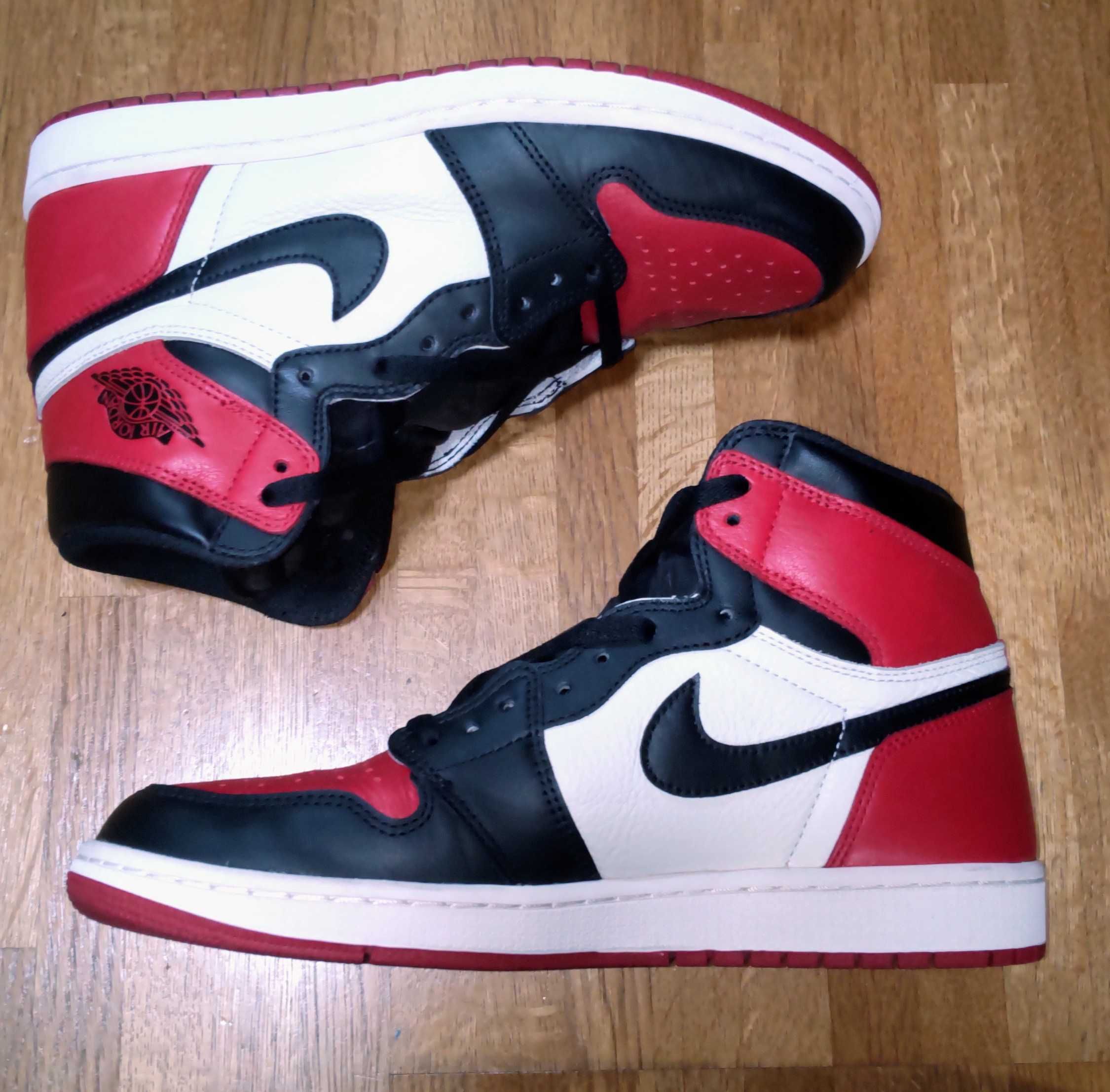Nike Air Jordan 1 Retro High OG "Bred Toe"