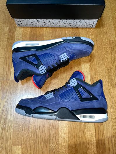 Nike Air Jordan 4 Retro WNTR "Loyal Blue/White/Black"