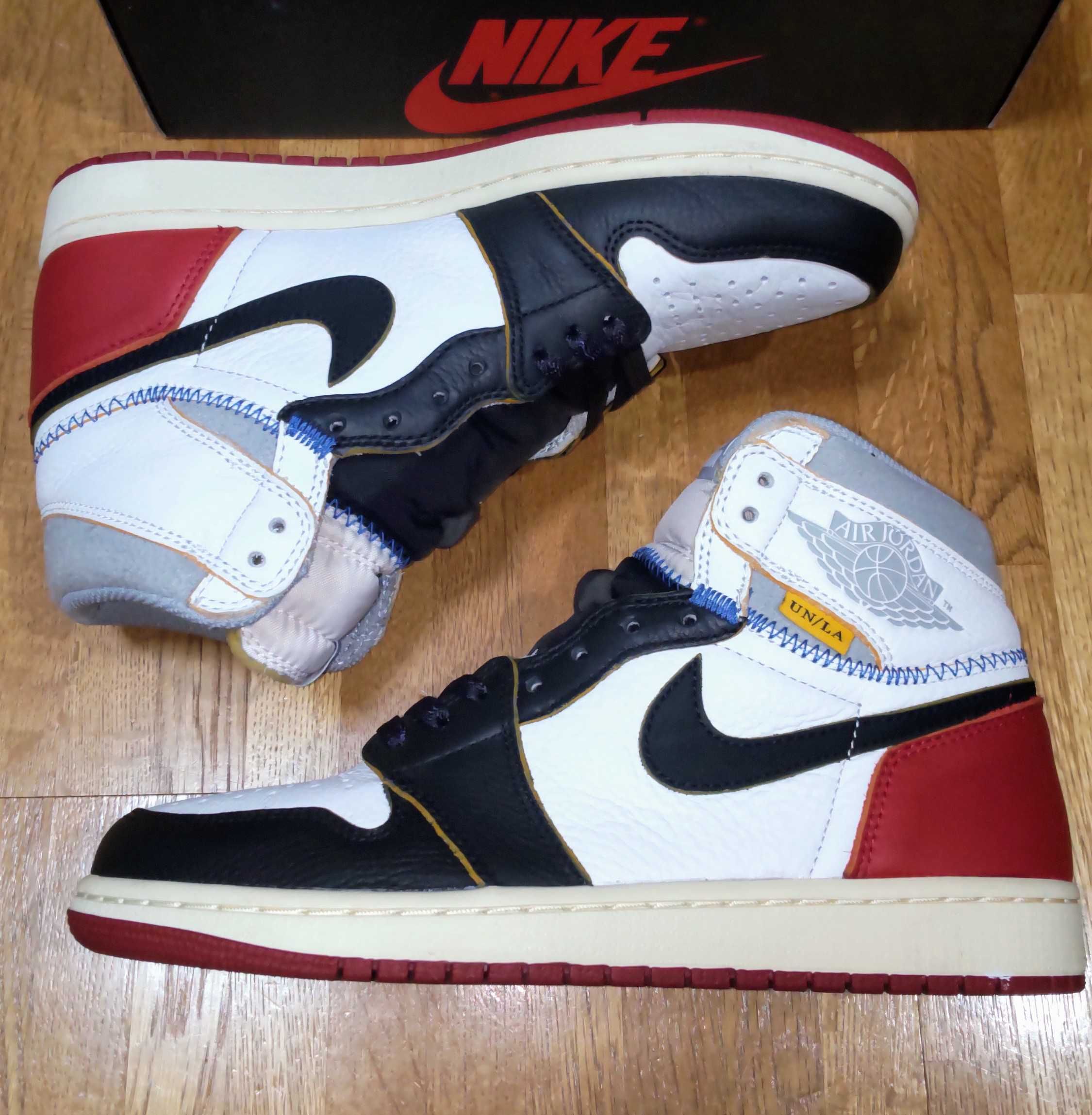 UNION × Nike Air Jordan 1 Retro High OG NRG "Varsity Red/Wolf Grey"