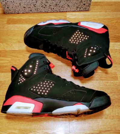 Nike Air Jordan 6 Retro OG "Black/Infrared"