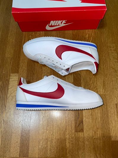 Nike Classic Cortez Leather "White/Varsity Red"