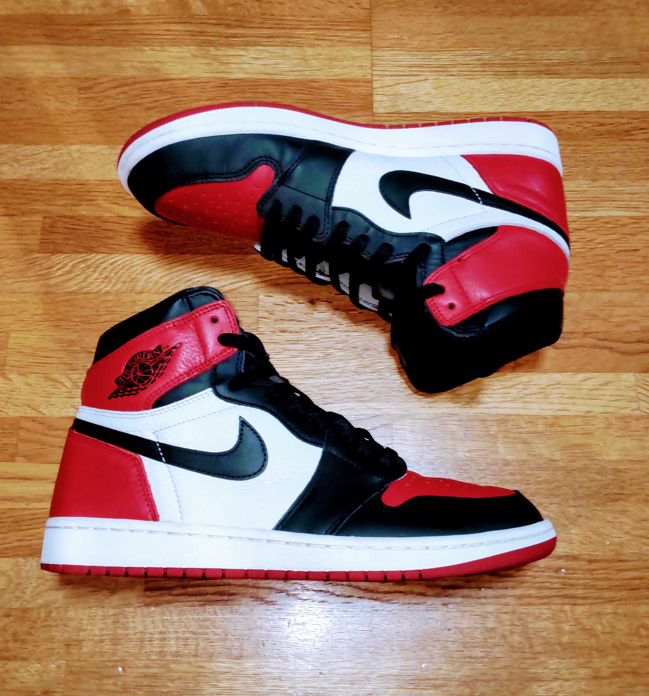 Nike Air Jordan 1 Retro High OG "Bred Toe"
