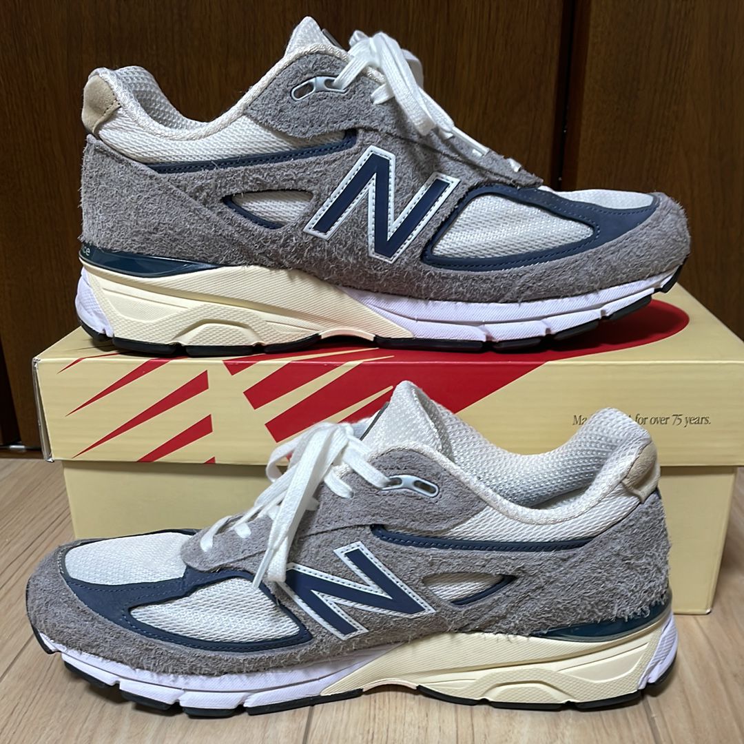 New Balance 990V4 "Gray/Slate Blue"