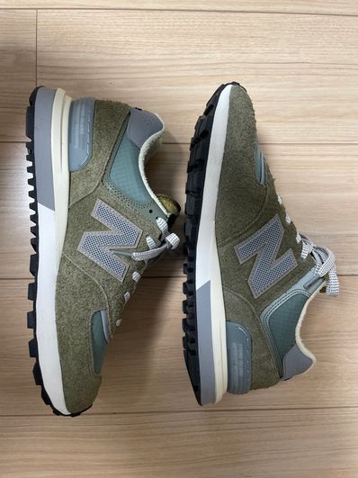 Stone Island × New Balance 574 Legacy "Green"