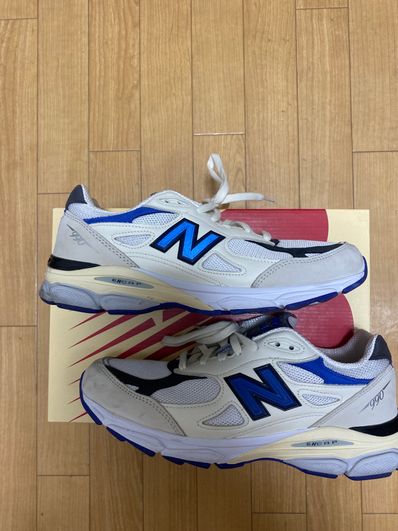 New Balance 990V3 "White/Navy"